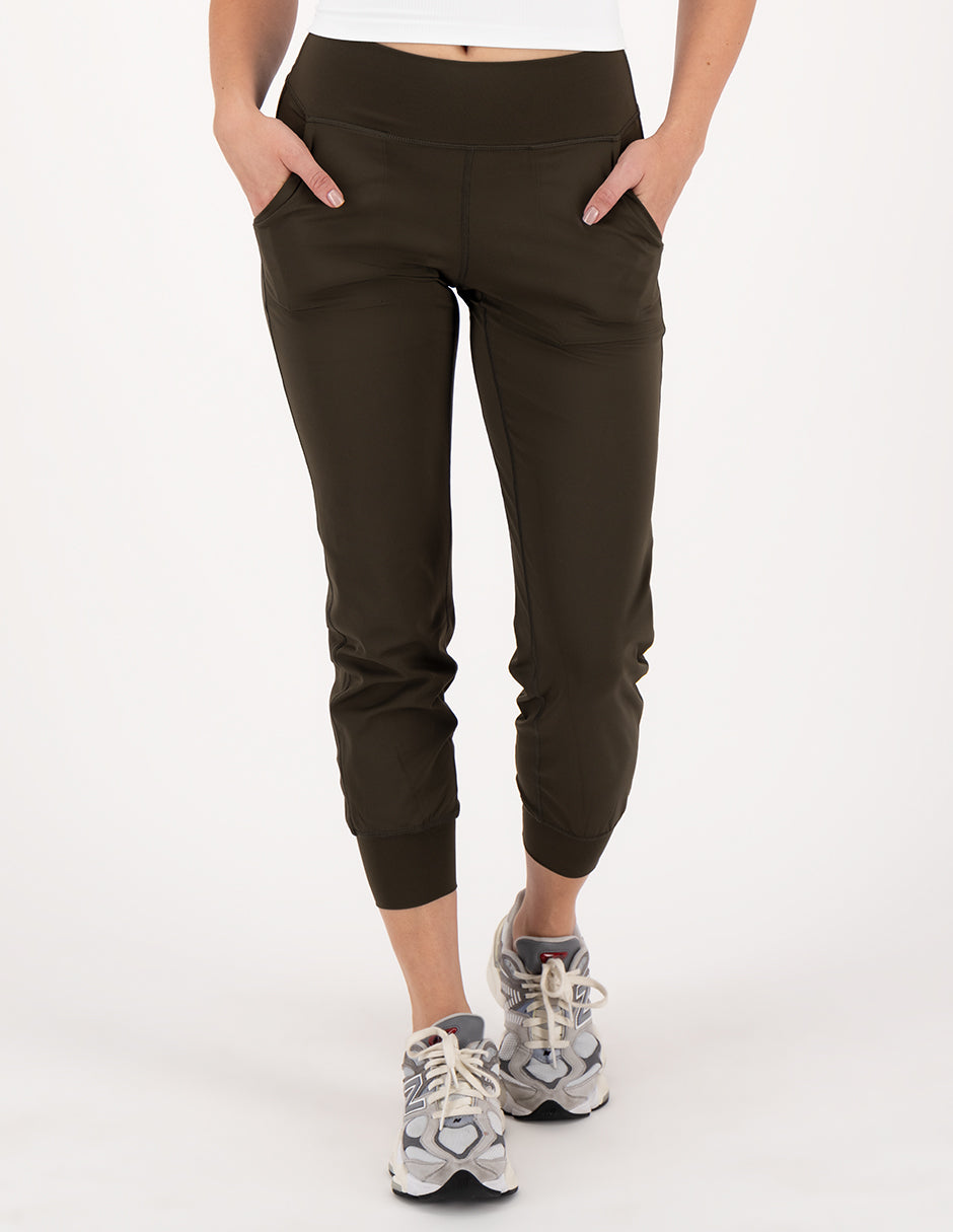 JOGGER SLIM OLIVE