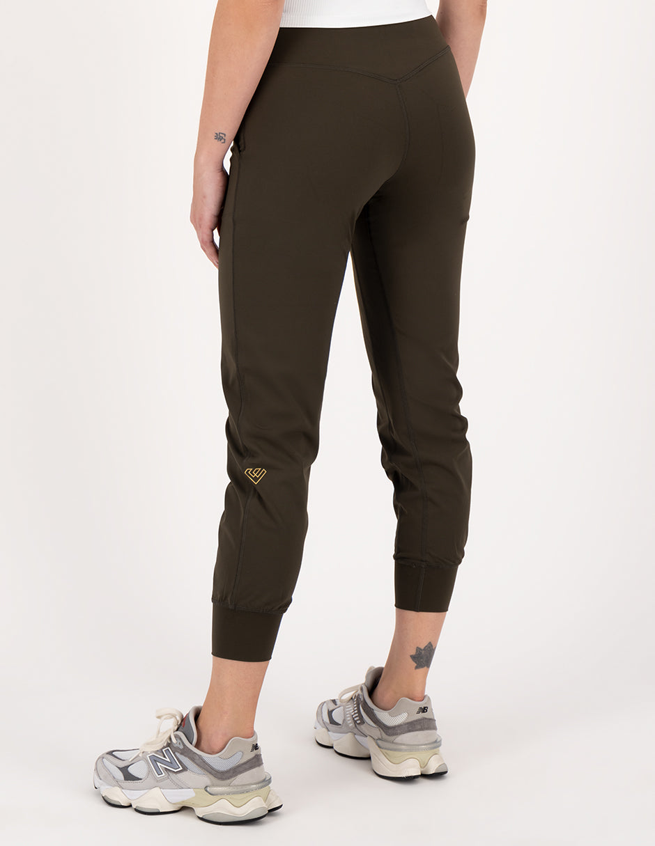 JOGGER SLIM OLIVE