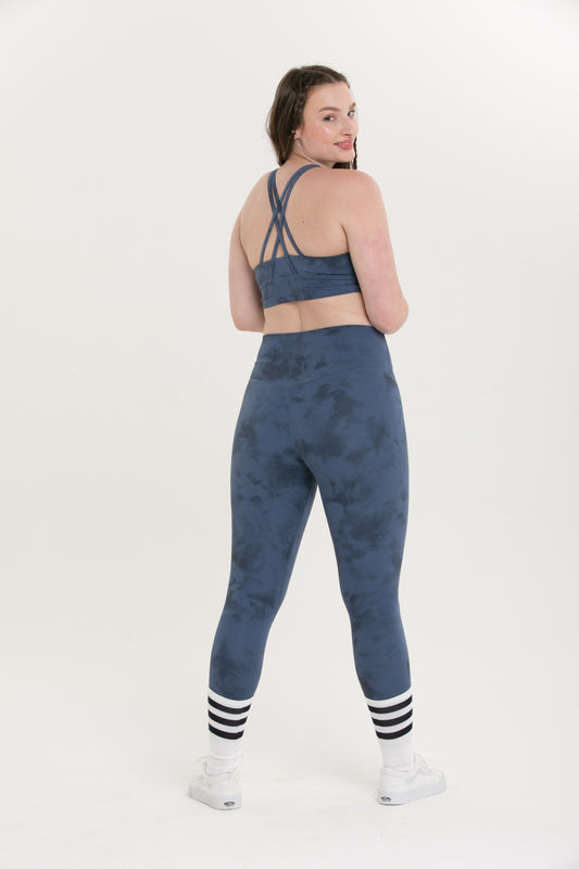 LEGGING SKIN TYE BLUE